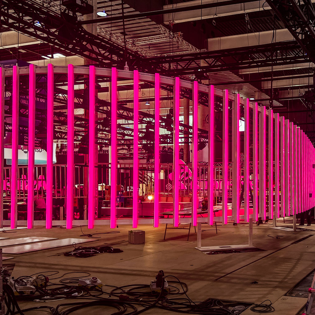 Fair stand led design